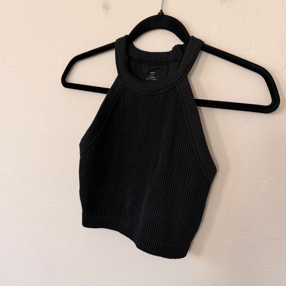 aerie Ribbed Racer Back Size S - Picture 7 of 10